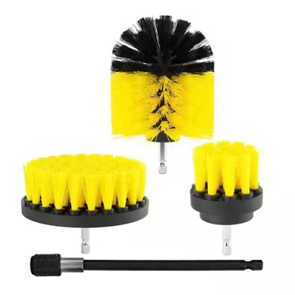 (image for) 25PC/SET Electric Drill Brushes Brush Attachable for Cleaning Pool Tile Flooring Brick Ceramic Marble Grout Bathroom Car