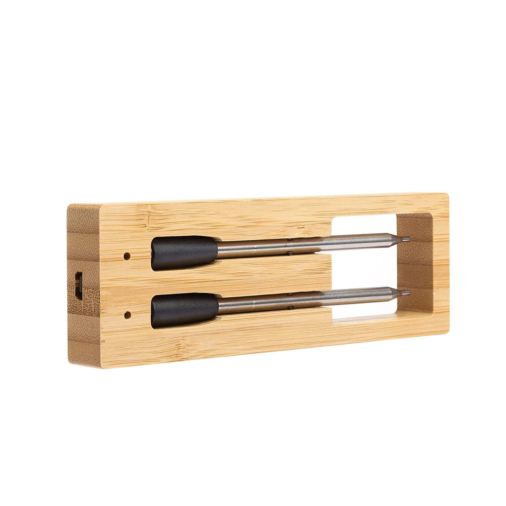 (image for) BBQ Probe Wireless Bluetooth BBQ Thermometer Kitchen Food Barbecue Thermometer Smart Cooking Thermometer 165ft Remote Meat Food Thermometer Instant Read